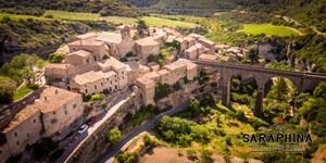 The hilltop village of Minerve is one of the excursions on Saraphina